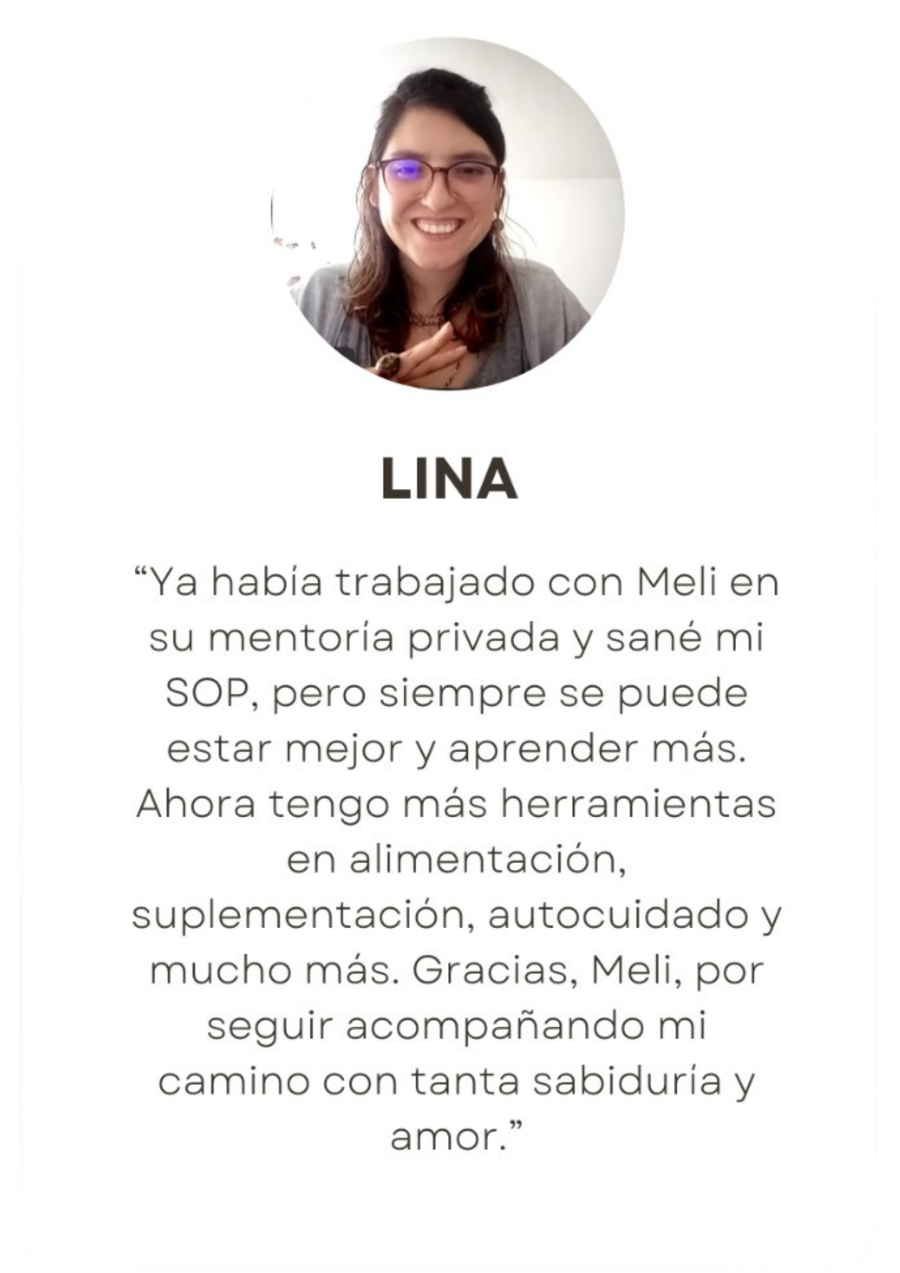 Testimonio Botiquín Hormonal